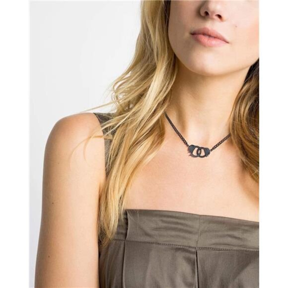 Handcuff Necklace Padlock Pendant Customized Handcuffs Bracelet - Picture 16 of 16